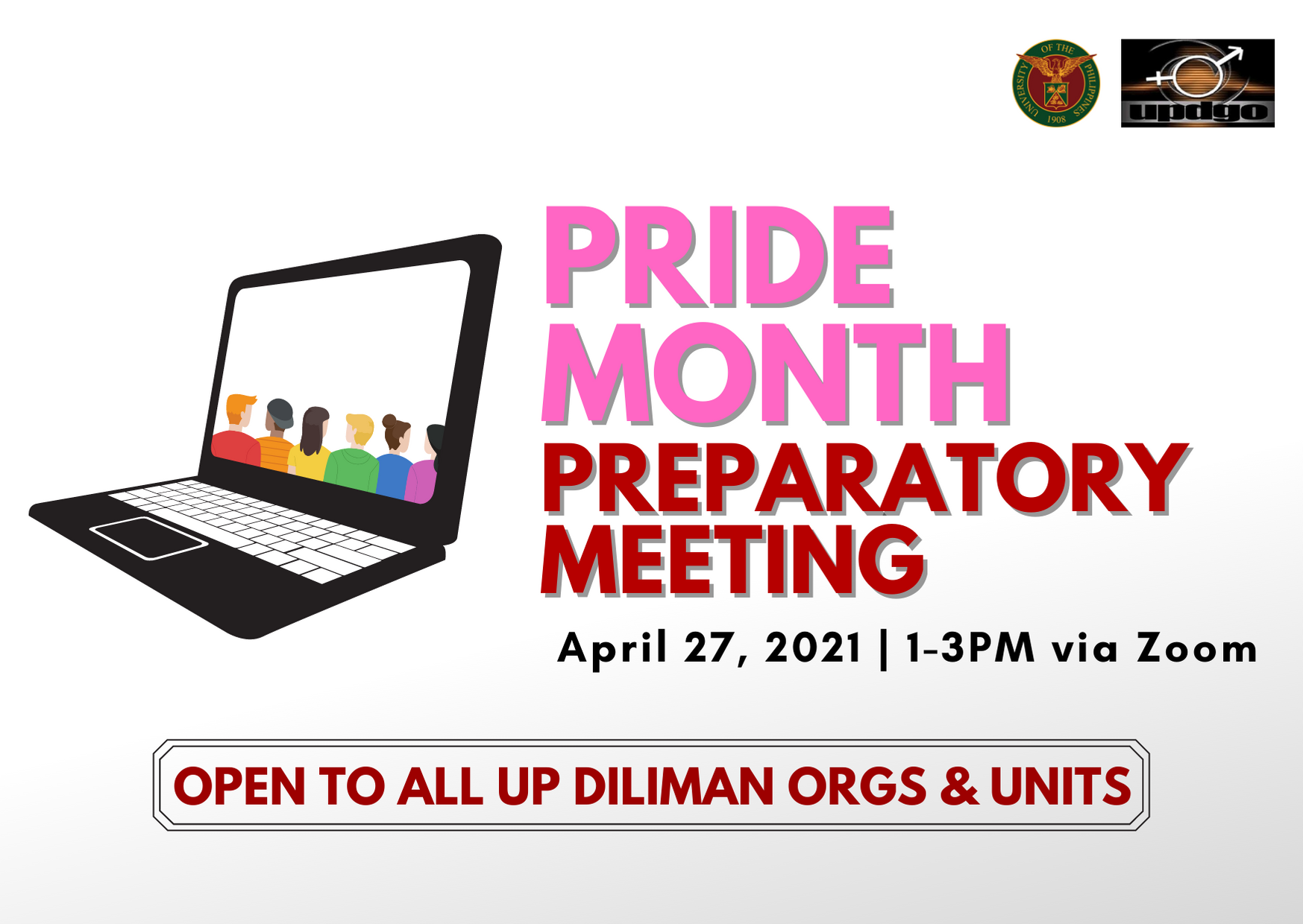 UP Diliman Pride Month 2021 Preparatory Meeting